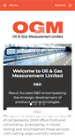 Mobile Screenshot of oilandgasmeasurement.com